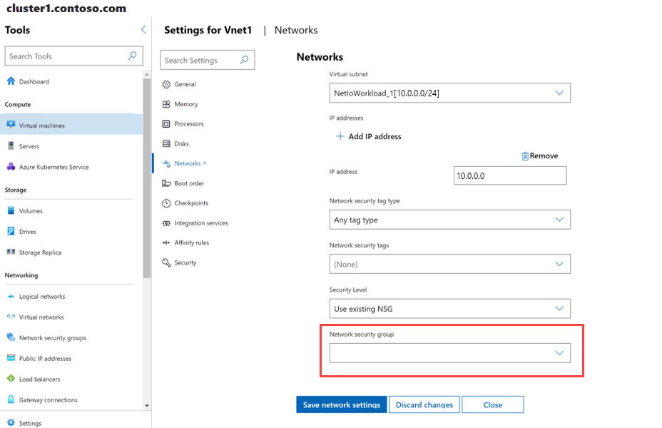 使用 Windows Admin Center 配置网络安全组 Azure Stack HCI Microsoft Learn