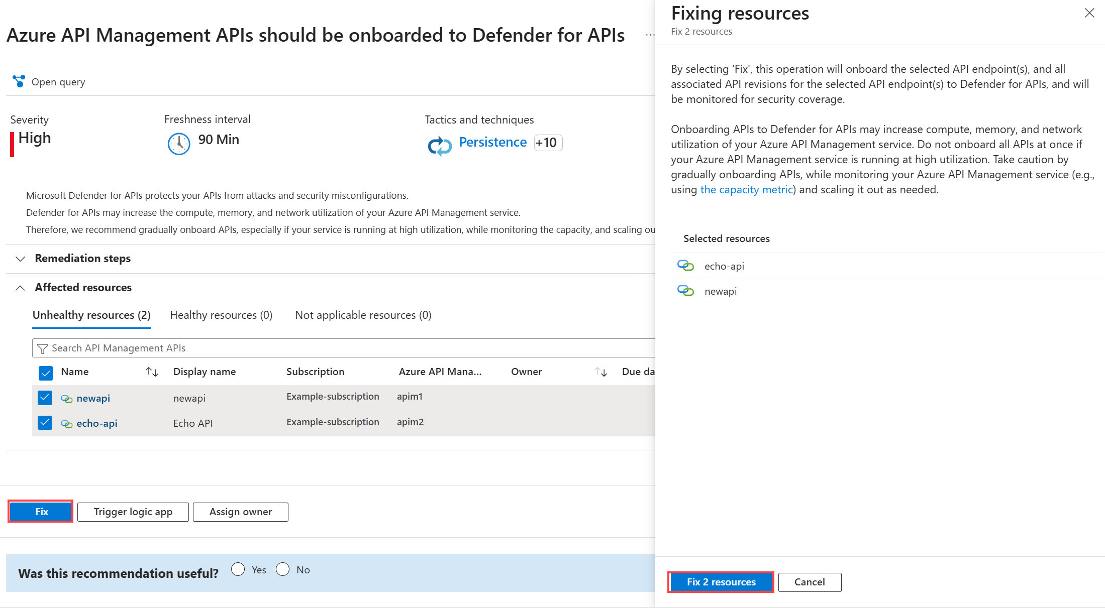 使用 Defender for API 在 API Management 中保护 API Microsoft Learn