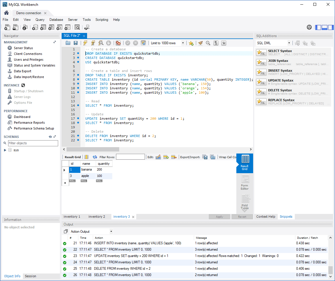 快速入門：連接 MySQL Workbench - Azure Database for MySQL - Flexible Server