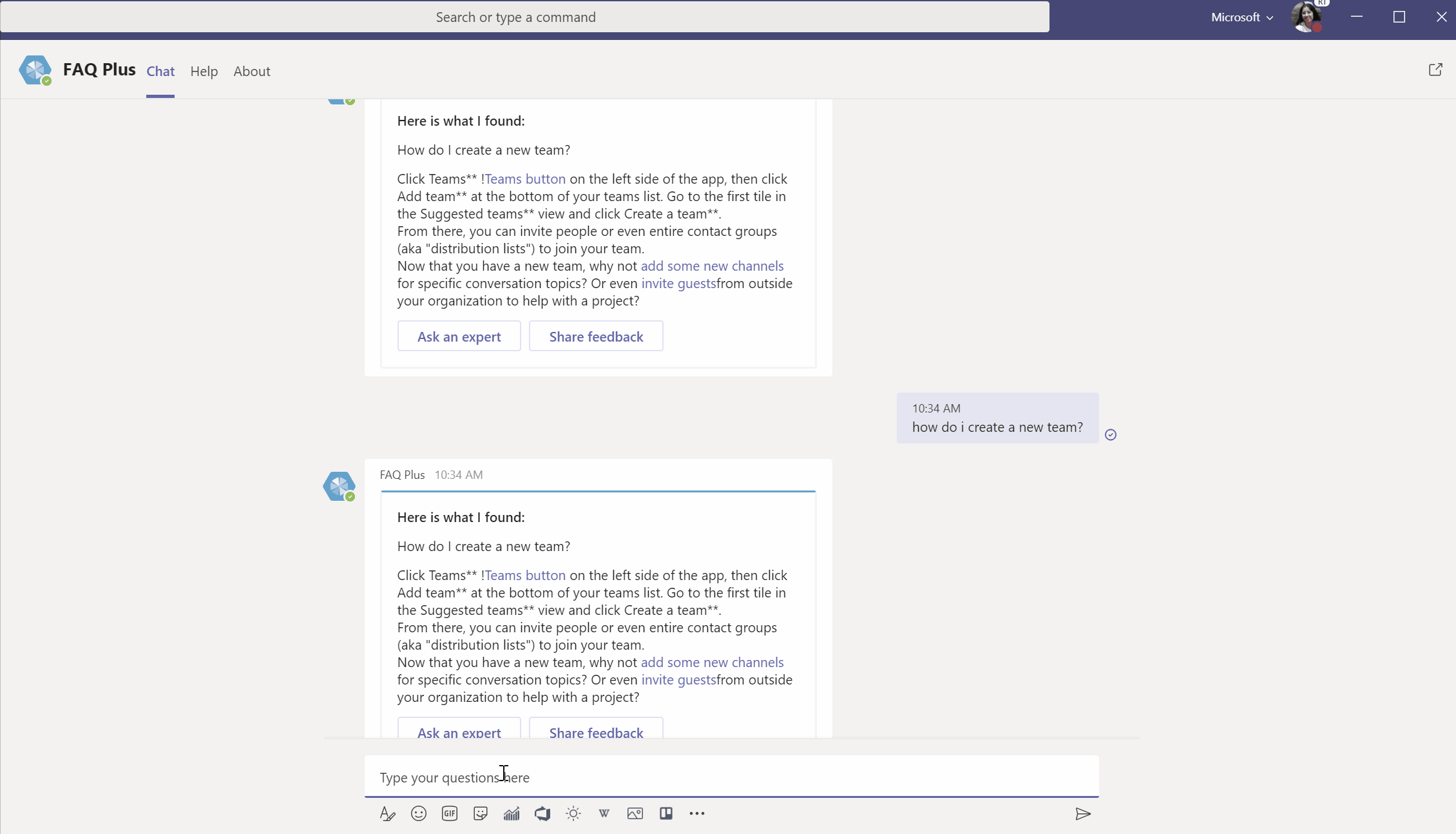Create a bot in Microsoft Teams Teams Microsoft Learn
