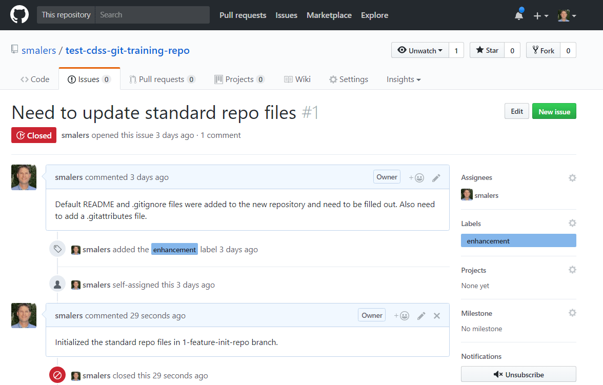 7a Using Git CDSS Learn / Git