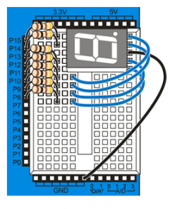 Seven Segment Display Circuit Diagram