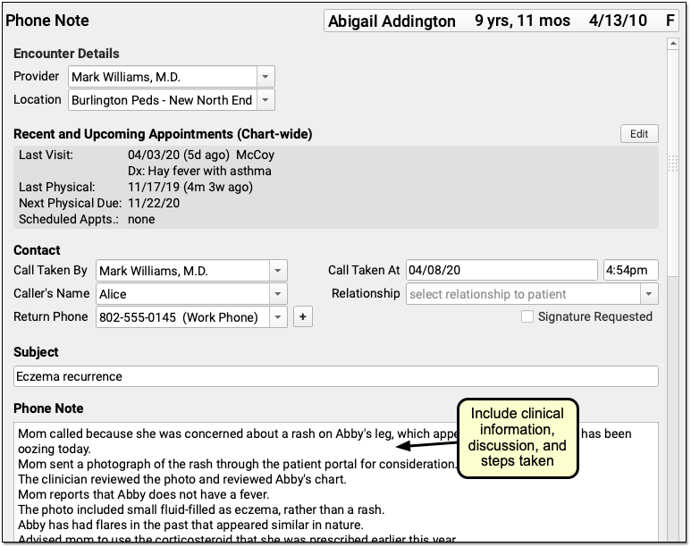 Bill for Phone Encounters and Portal Messages PCC Learn