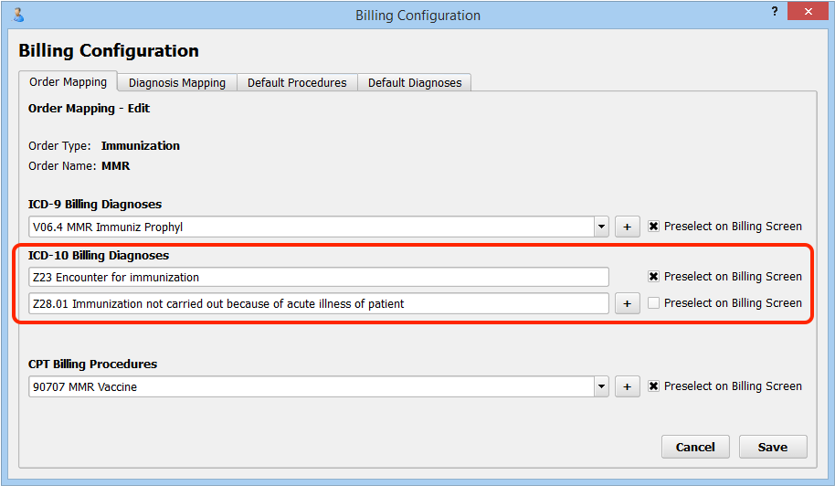 Configure Procedure and Diagnosis Billing in PCC EHR PCC Learn