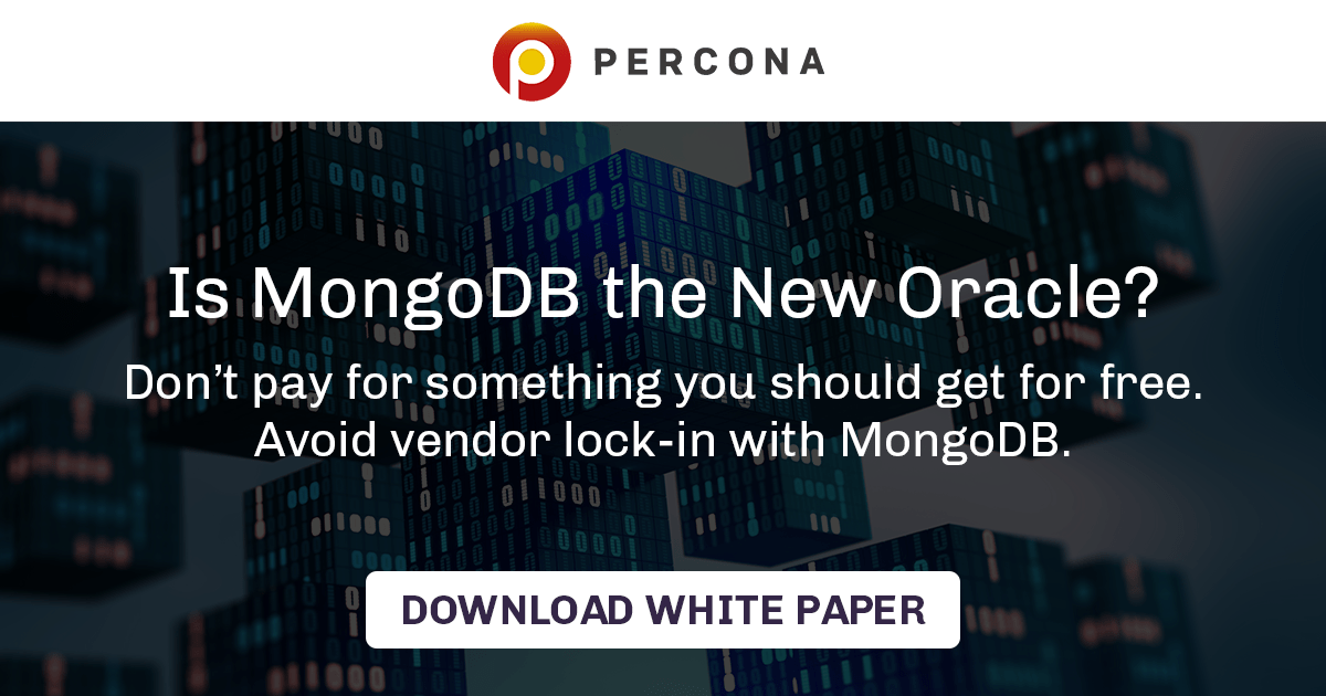 MongoDB is open source, so why are you paying enterpriselevel fees?