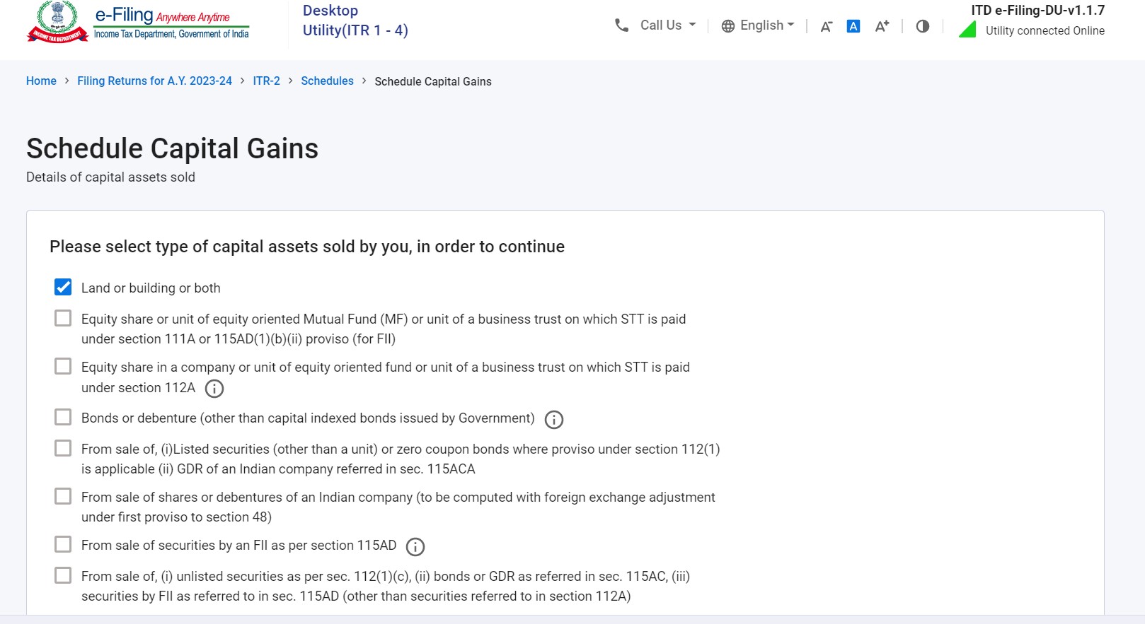 Capital Gain on Sale of Property & Land Learn by Quicko