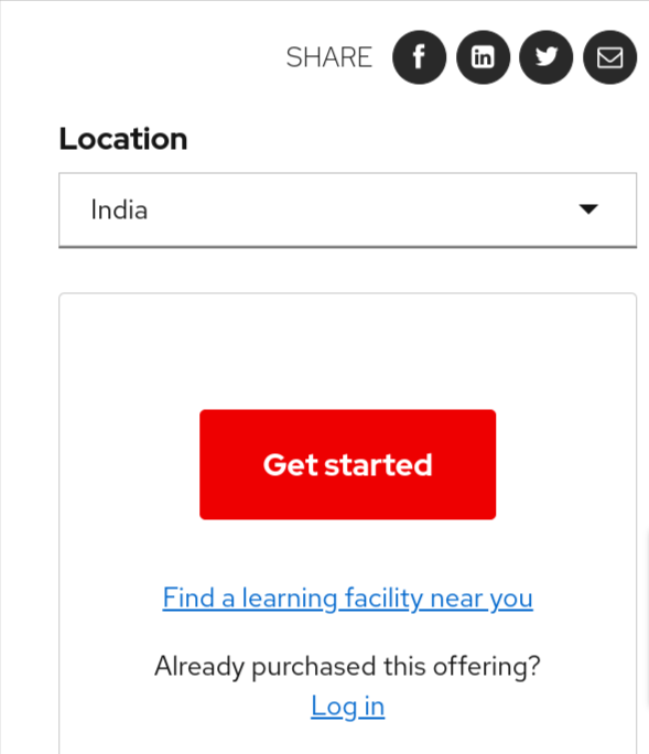 Solved Training and certification team (India), contact d... Red Hat