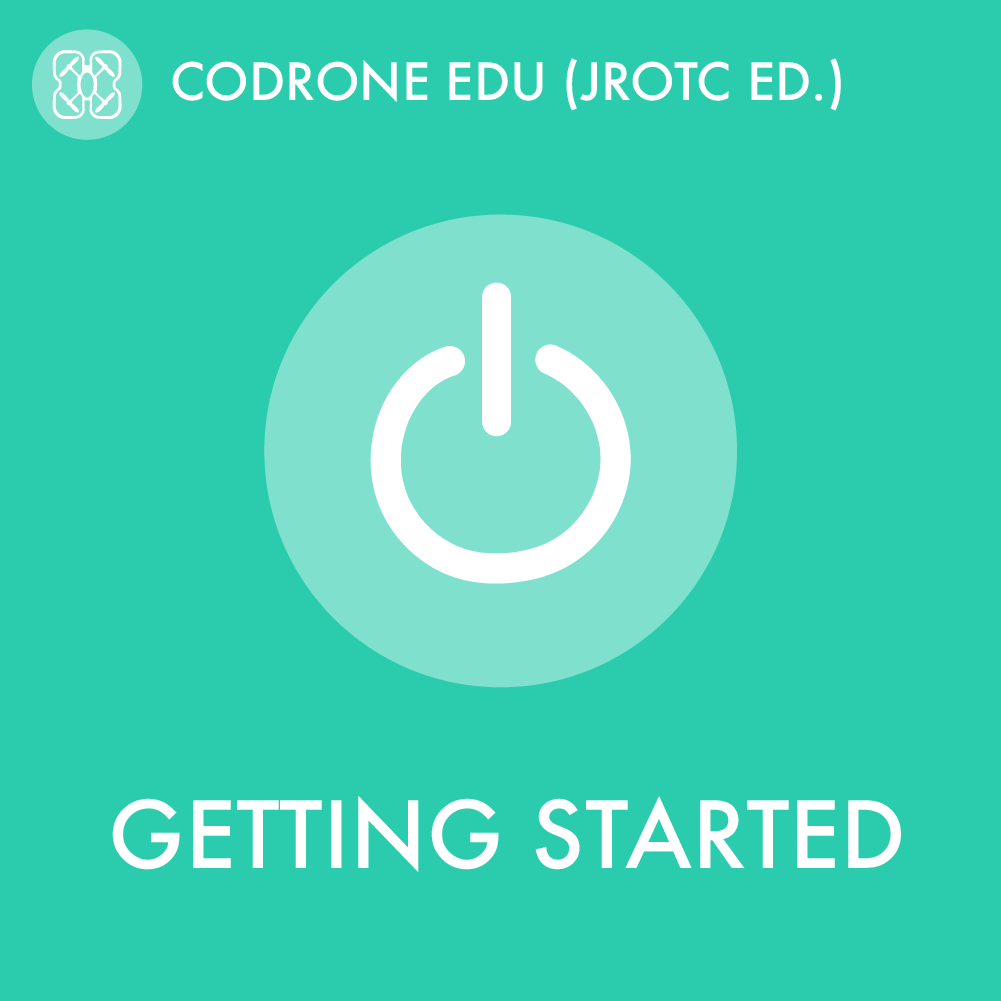 Getting Started with CoDrone EDU (JROTC ed.) Robolink Basecamp