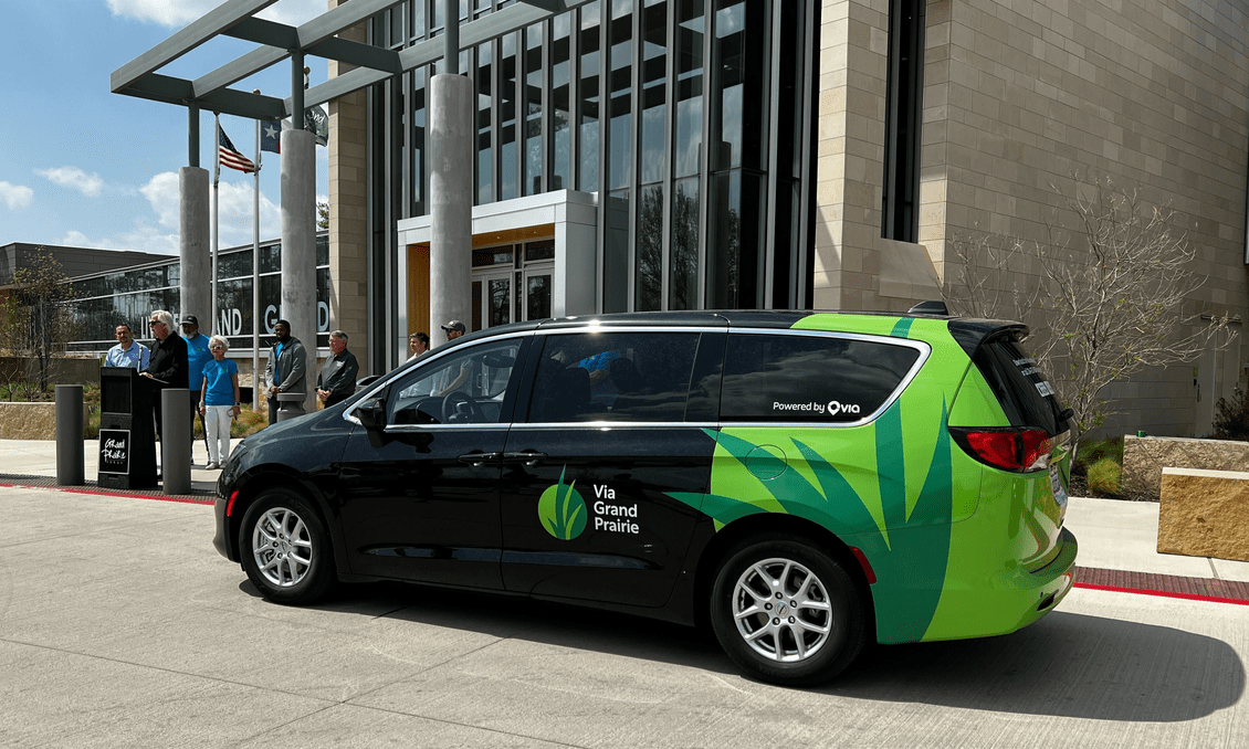 SUMC MLC Mobility Learning Center Suburban Community Launches Microtransit, Grand Prairie, TX 2022