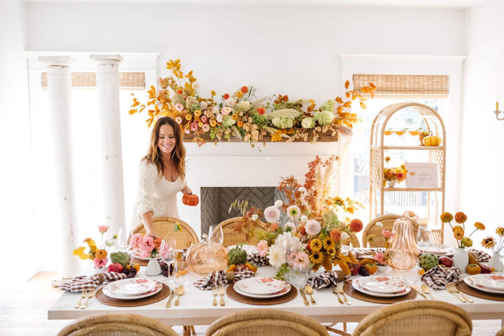 Fall Dinner Party Tips Lid & Ladle