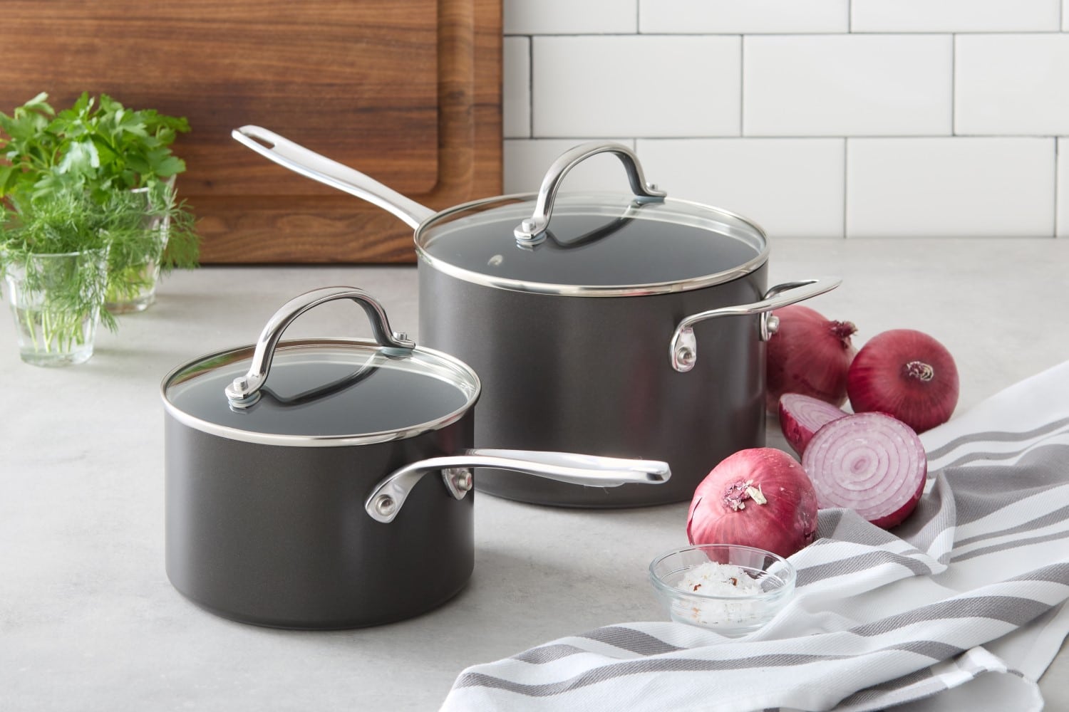 What is Anodized Aluminum Sur La Table Lid & Ladle