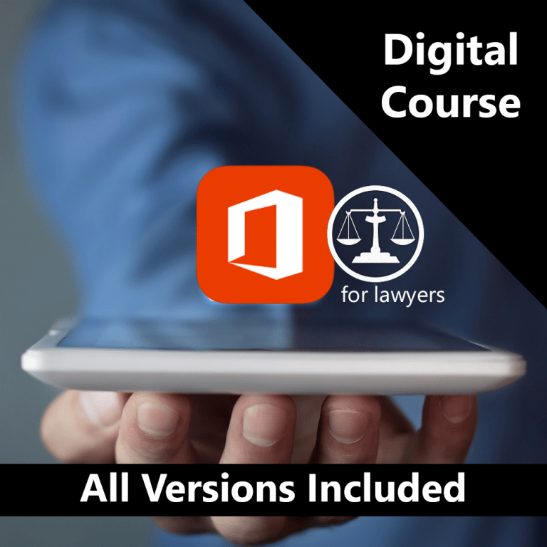 Mastering Microsoft Office for Lawyers Made Easy Digital Edition
