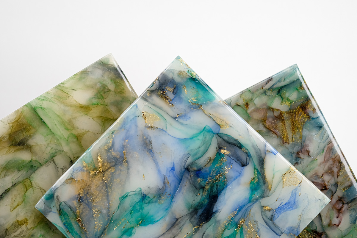 Making Watercolor Agate with Polymer Clay The Blue Bottle Tree