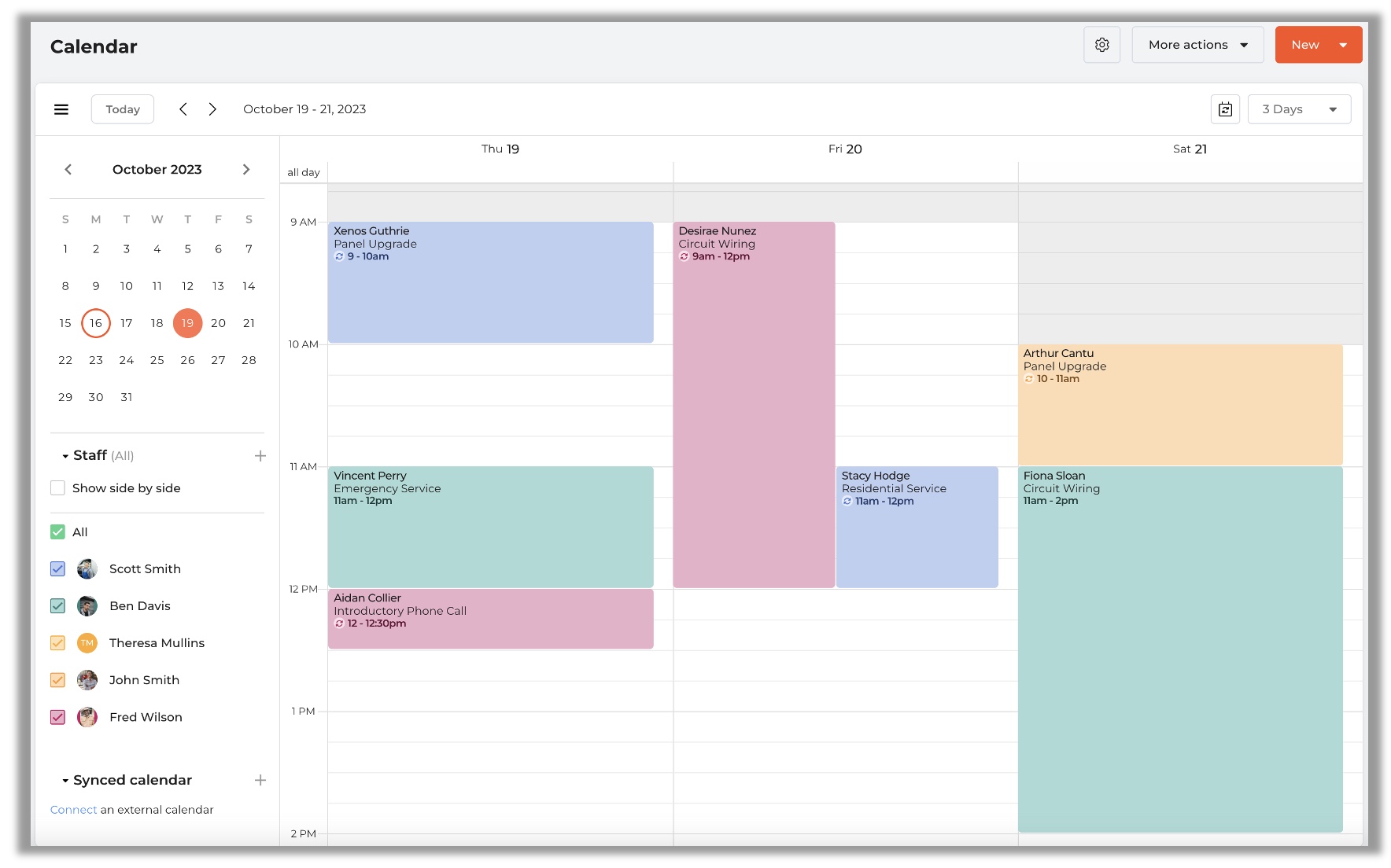 Color Coding Your Calendar Thryv