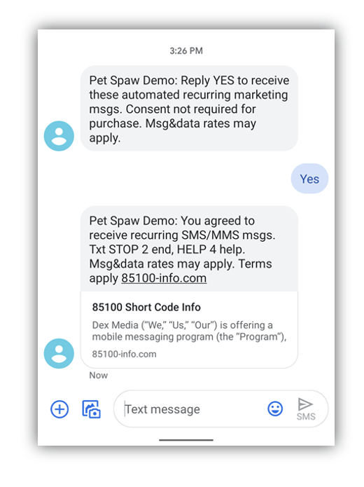 How to Opt Clients into Text Message Marketing Thryv