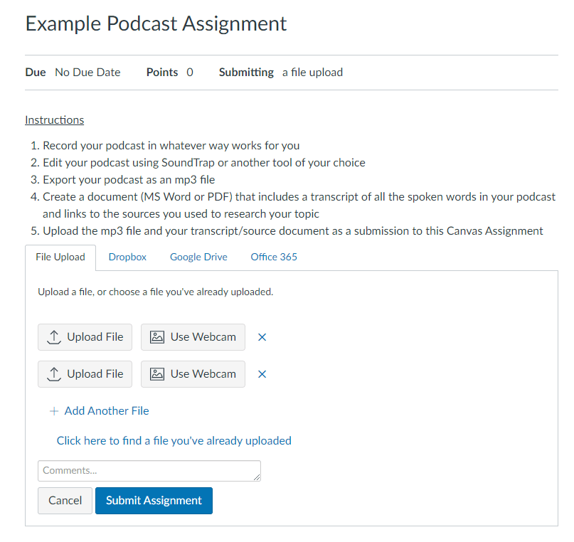 Going Digital | Creating a Podcast Assignment – Learning Collaborative