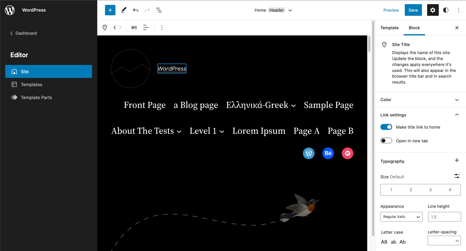 How To Add and Remove Logo And Site Icon in Site Editor Learn WordPress