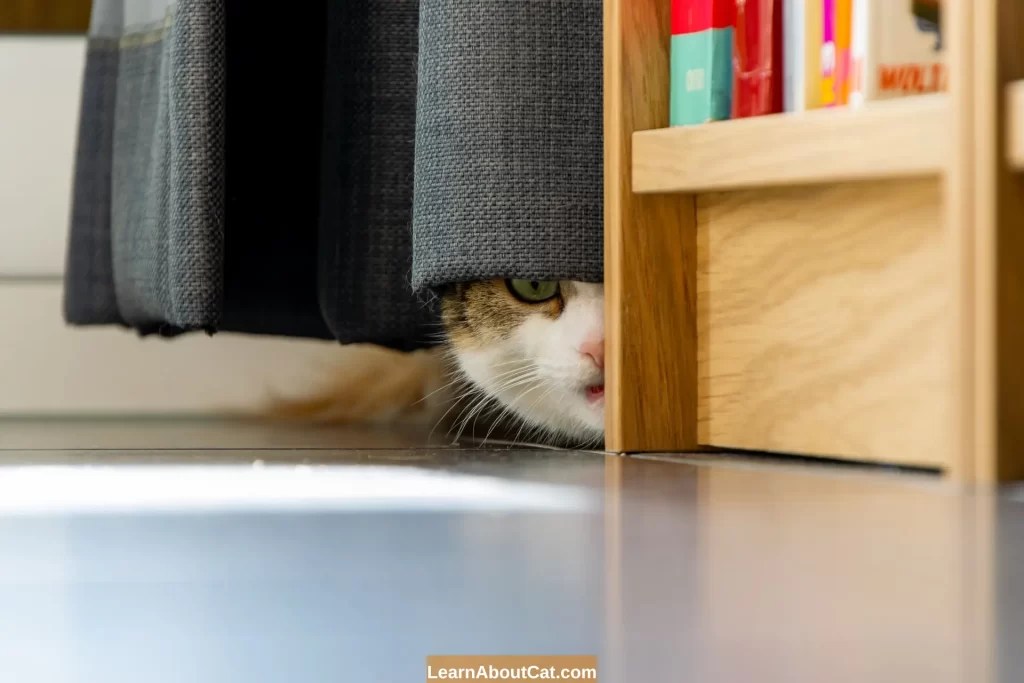 Why My Cat is Hiding And Acting Weird What to Do? LearnAboutCat