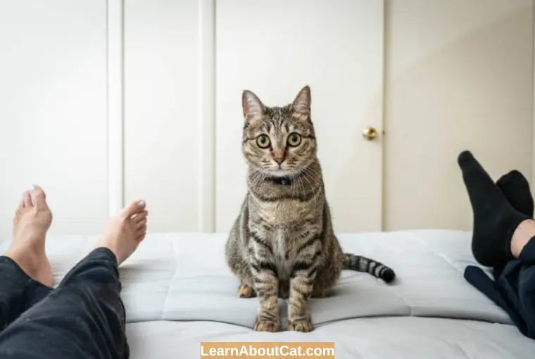 Why Does My Cat Stare at Me? And How to Respond? LearnAboutCat
