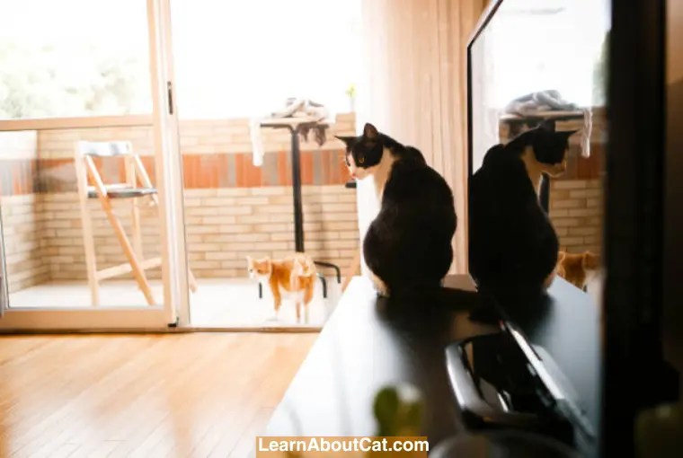 How To Stop Cat From Jumping On TV Stand?[Answered] LearnAboutCat