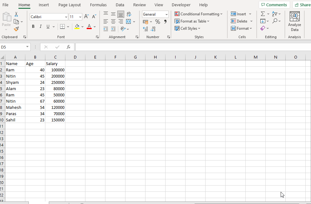 Find Duplicates in a column in MS Excel Learn At My Academy