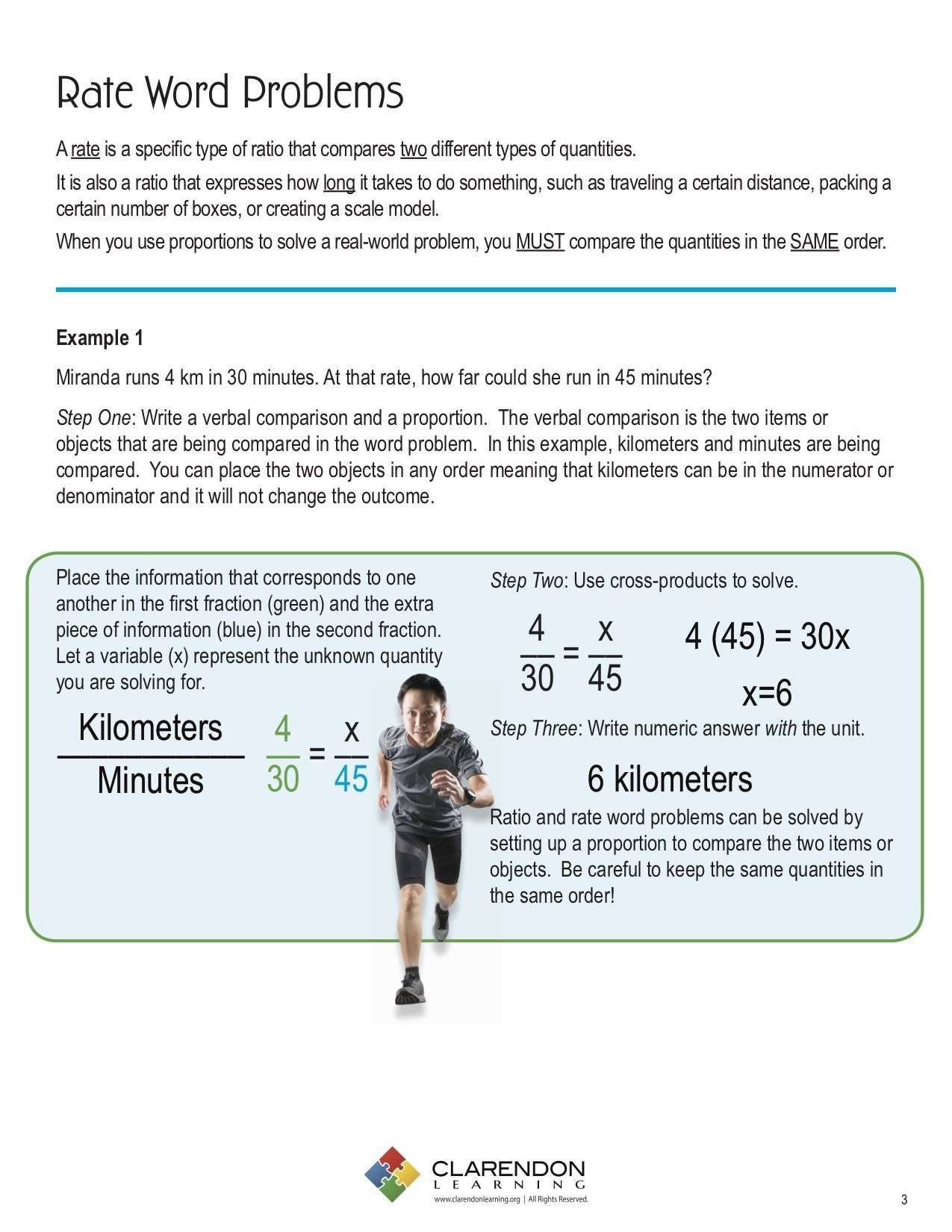 Ratios And Rates Worksheet
