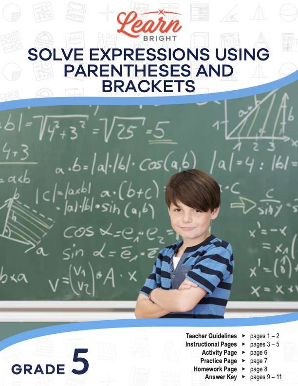 Solve Expressions Using Parentheses and Brackets