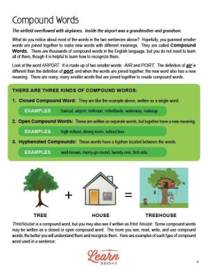 Compound Words, Free PDF Download - Learn Bright