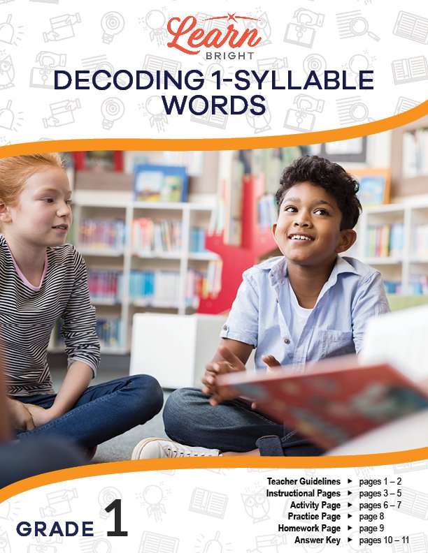 Decoding 1-Syllable Words, Free PDF Download - Learn Bright