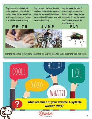 Decoding 1-Syllable Words, Free PDF Download - Learn Bright