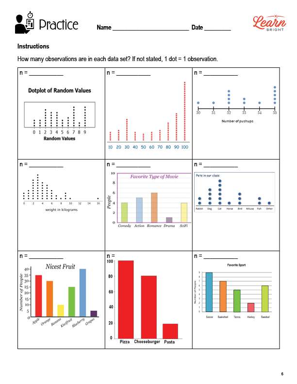 Summarizing Numerical Data Sets, Free PDF Download Learn Bright