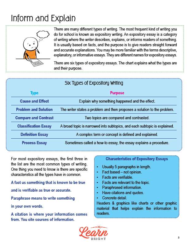 Using Facts, Concrete Details, etc., Free PDF Download Learn Bright