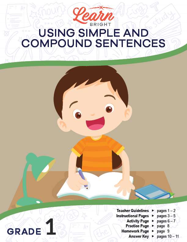 Using Simple and Compound Sentences, Free PDF Download Learn Bright