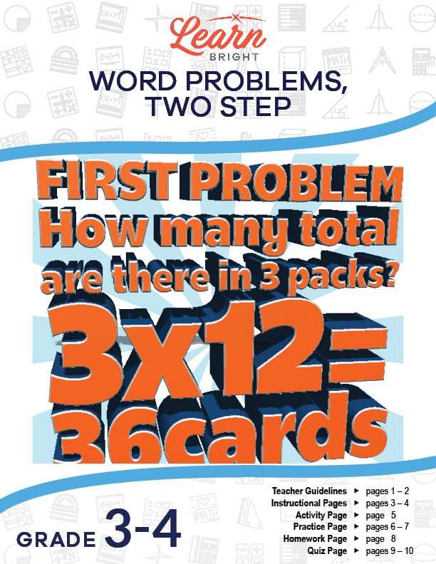 Word Problems, Two Step, Free PDF Download Learn Bright