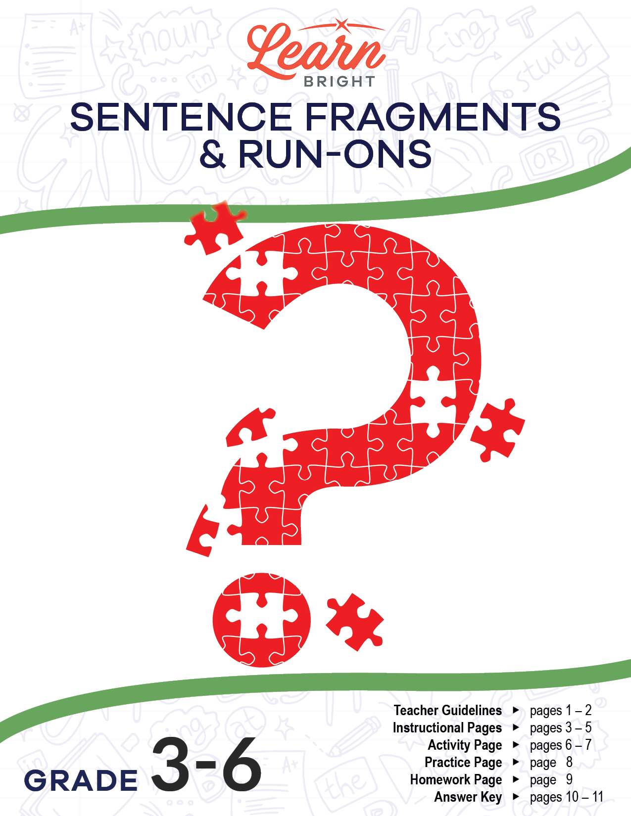 Sentence Fragments and Runons, Free PDF Download Learn Bright