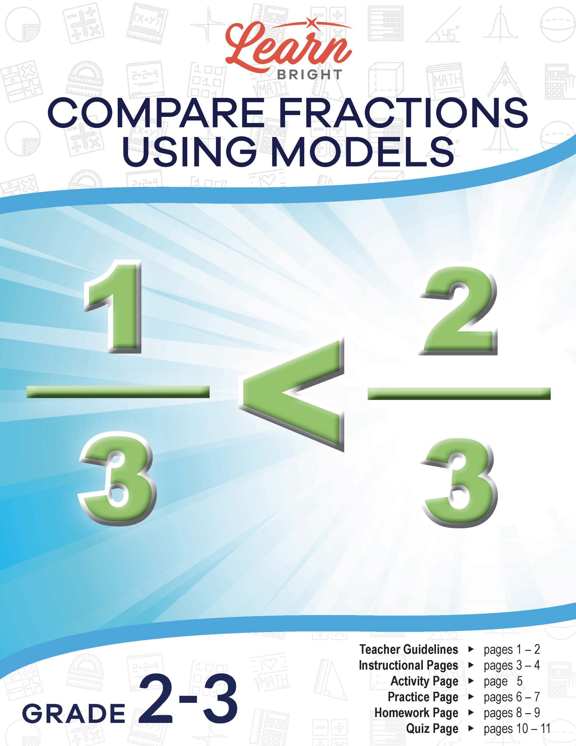 Compare Fractions Using Models, Free PDF Download - Learn Bright