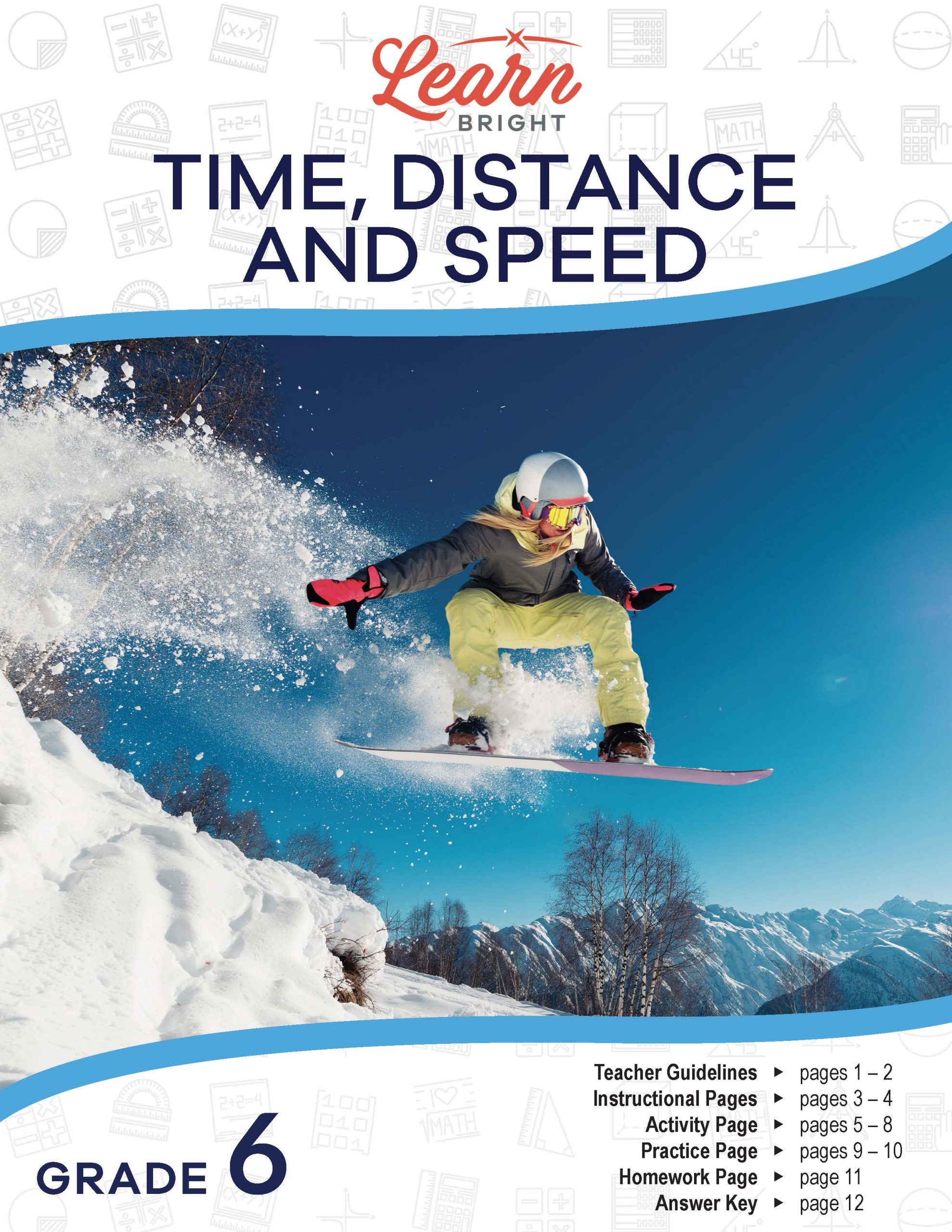 Time, Distance and Speed, Free PDF Download Learn Bright
