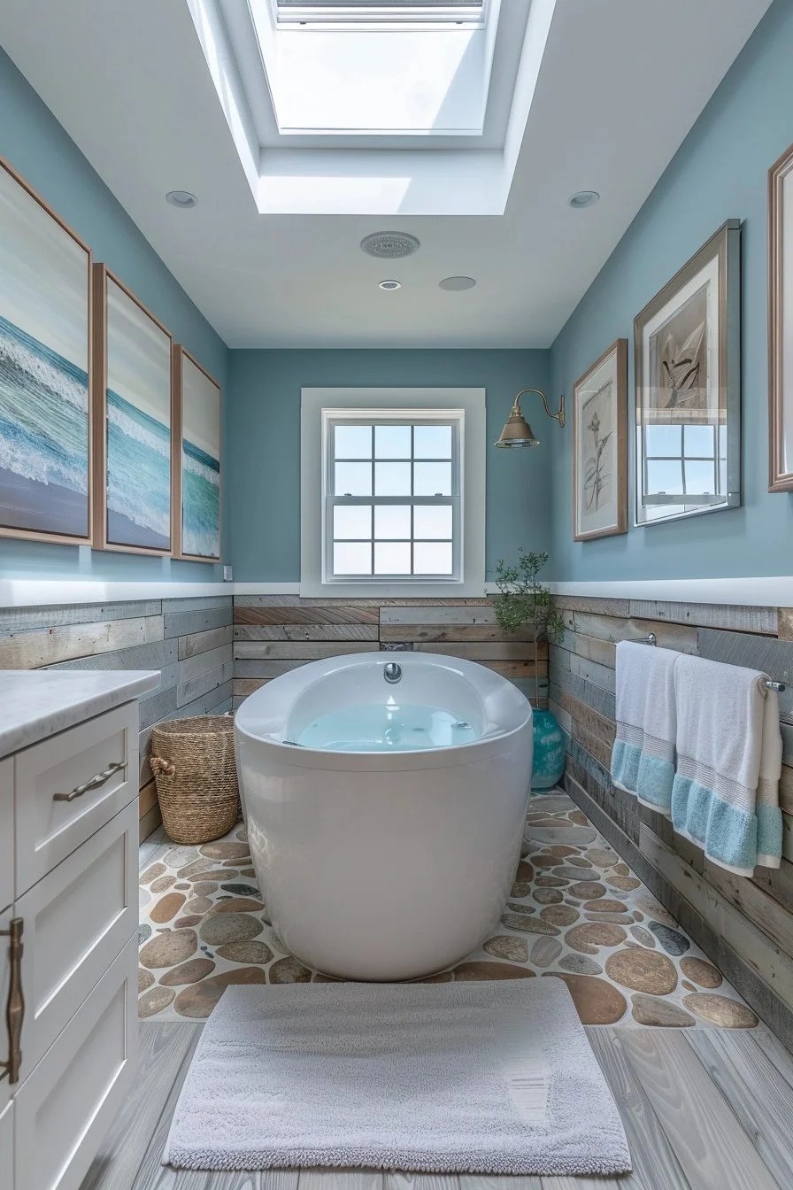29 Coastal Beach Bathroom Decor Ideas To Bring The Ocean Home Learn