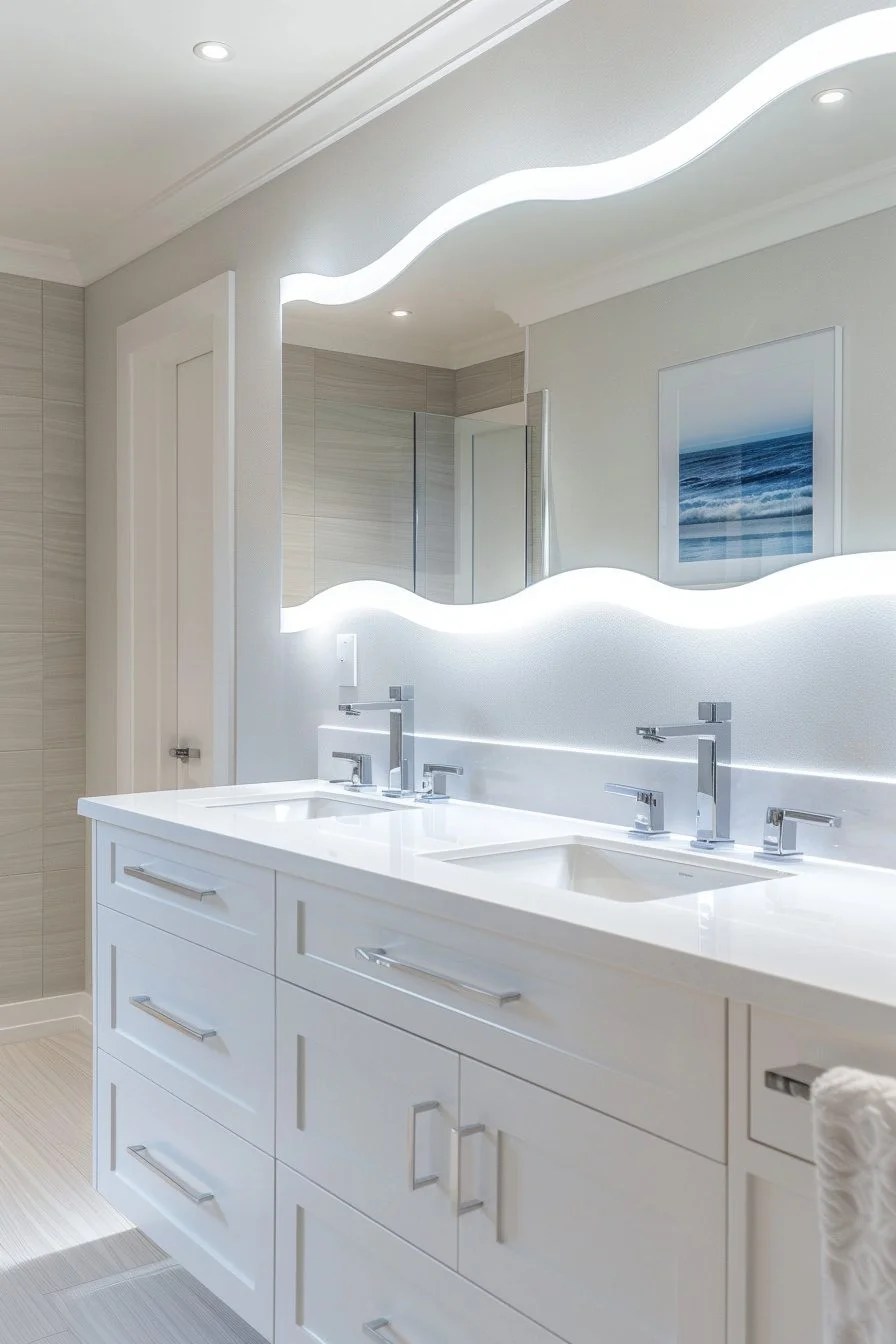 29 Coastal Bathroom Lighting Ideas To Brighten Up Your Space Learn