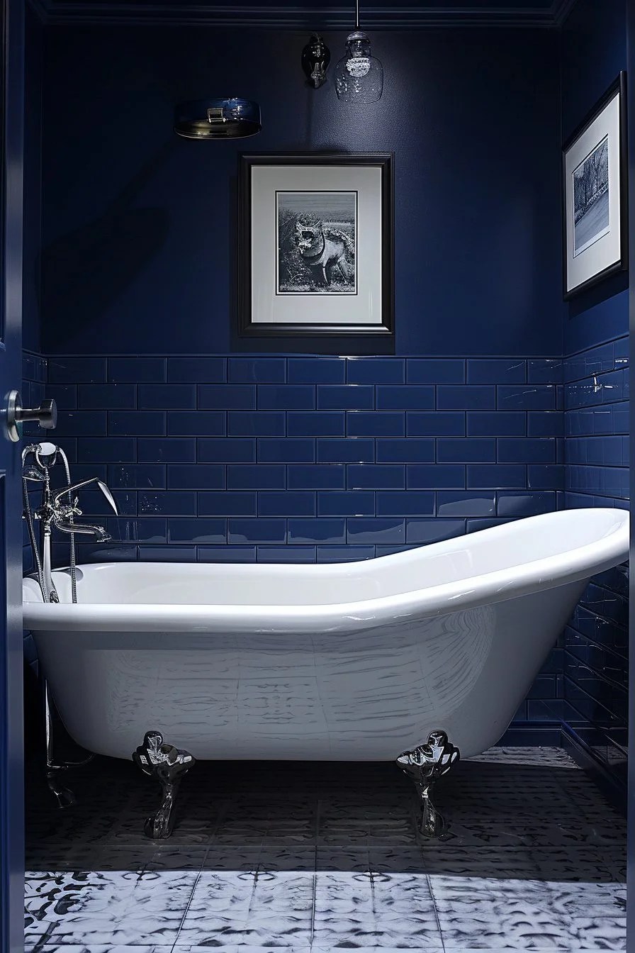 29 Blue Bathroom Decor Ideas For A Vibrant Yet Peaceful Ambiance