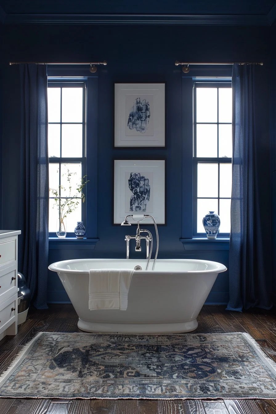 29 Blue Bathroom Decor Ideas For A Vibrant Yet Peaceful Ambiance