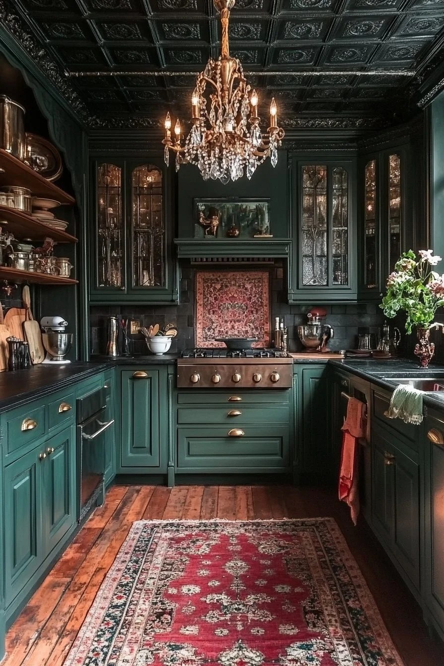 29 Western Gothic Kitchen Ideas To Transform Your Space With Dark Charm