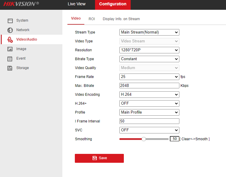 BitrateonHikvisionCamera Learn