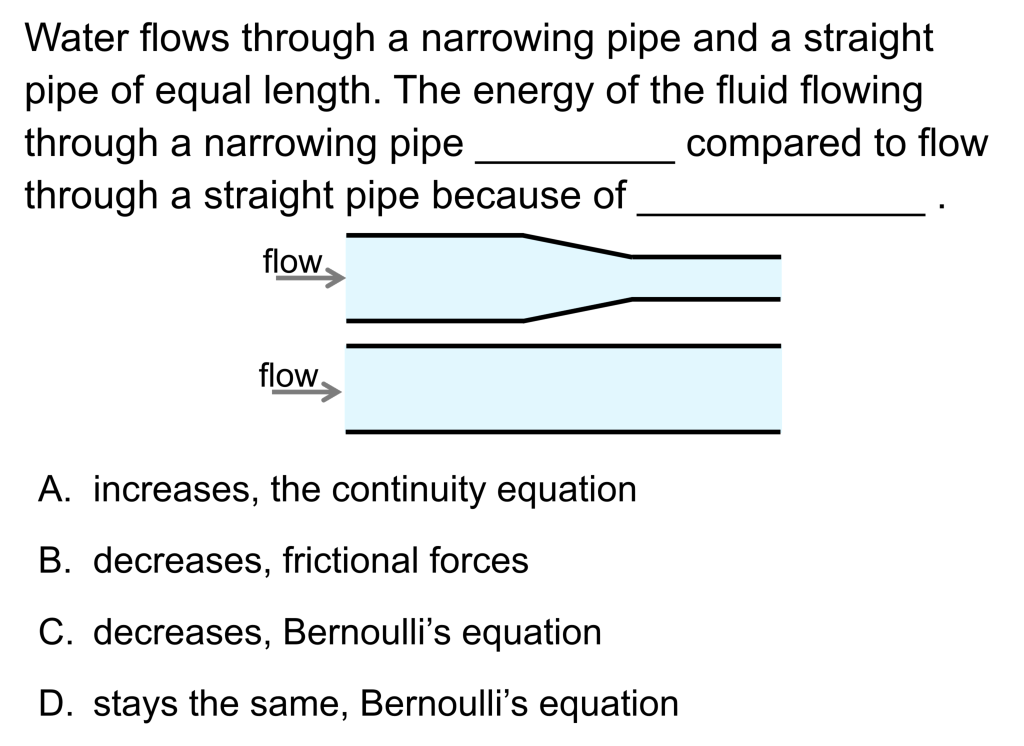 calculatingvelocityinpipeflowconceptestandexampleproblem
