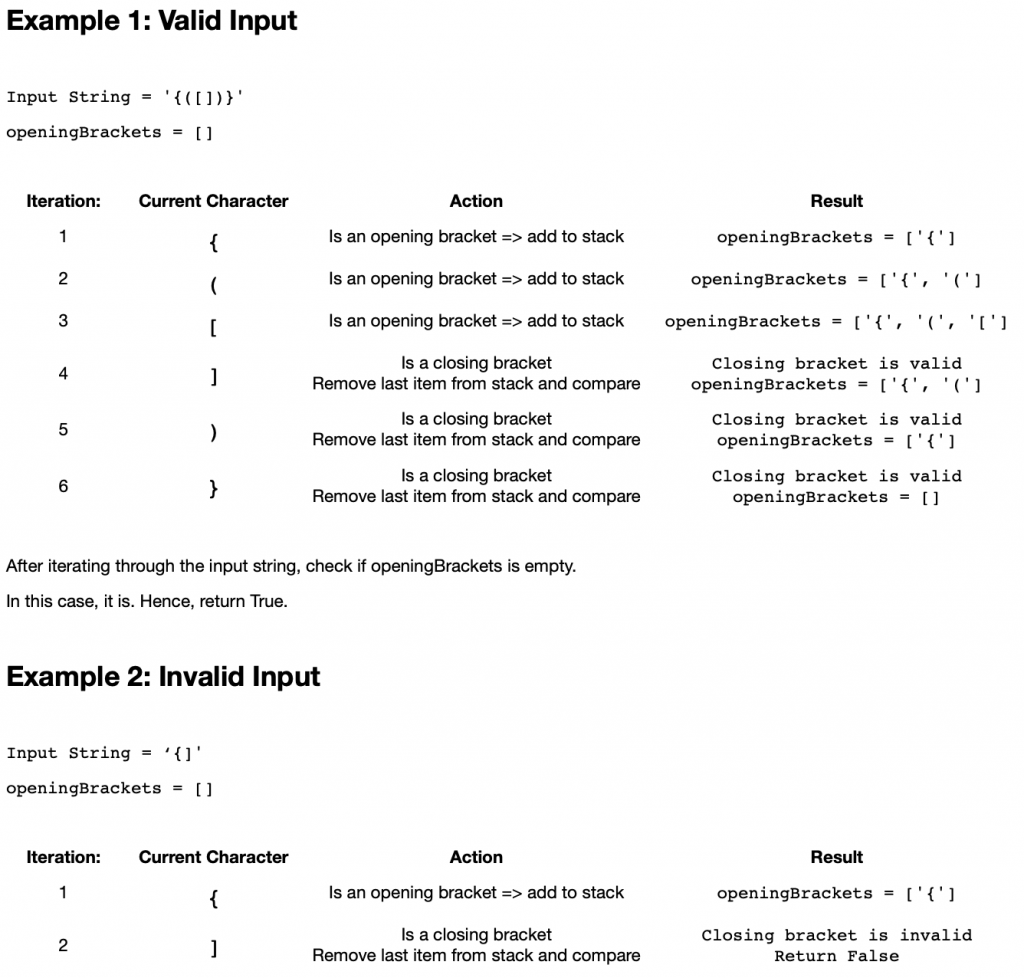 Python Programming Challenge 13 Check for Valid Parentheses using