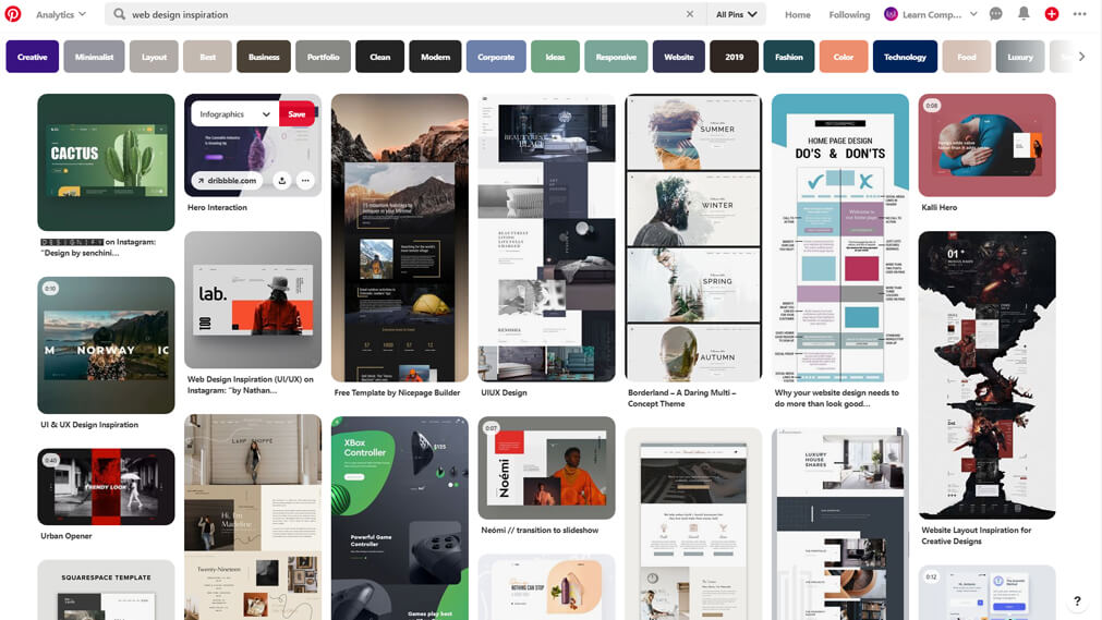 The only web design inspiration website list you will ever need