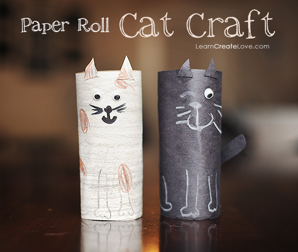 Paper Roll Cat Craft
