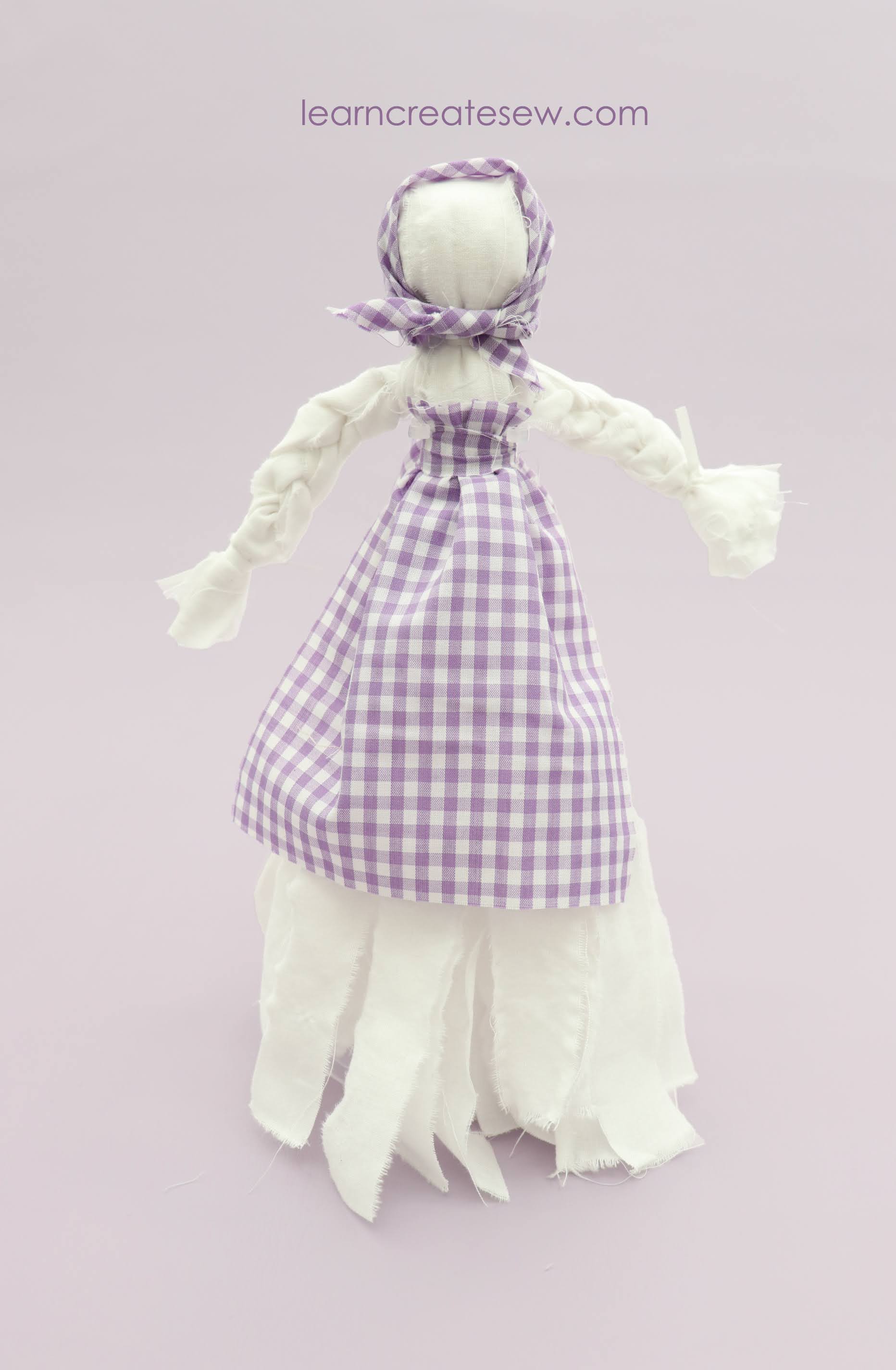 OldFashioned Rag Doll learncreatesew
