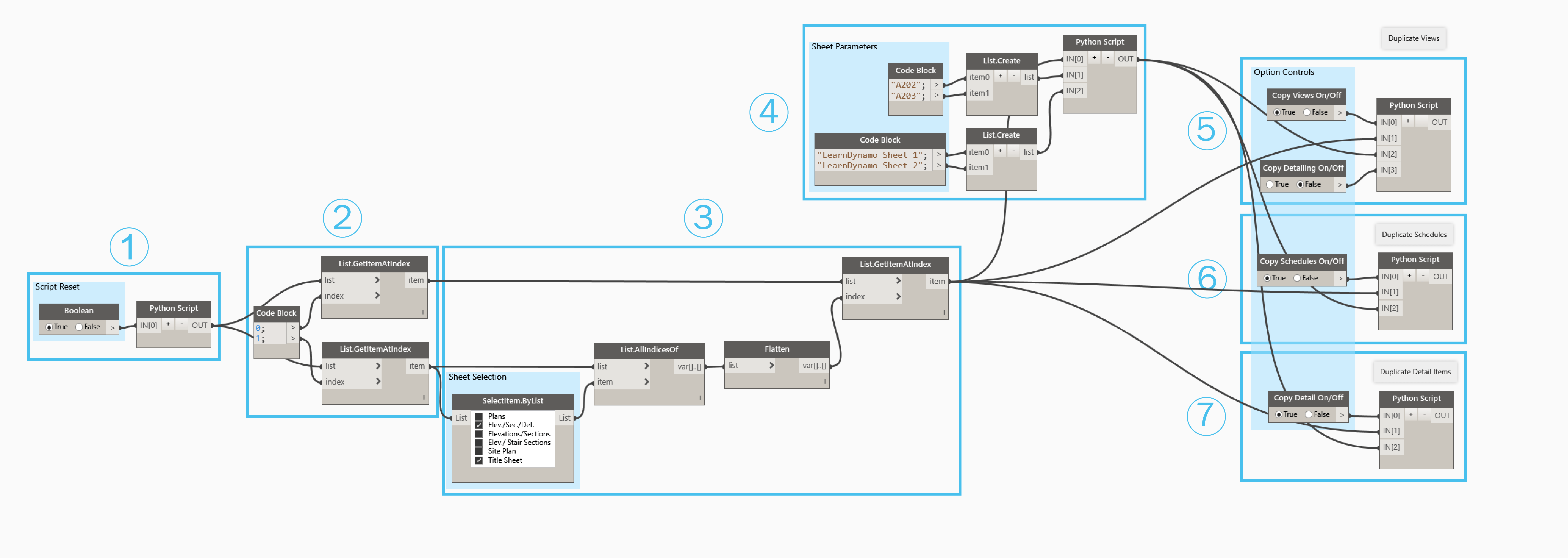 Module 9 Duplicate Views by Sheet | Learn Dynamo