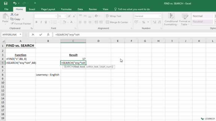 Fungsi TRIM, LEN, FIND, dan SEARCH di Excel untuk manipulasi teks